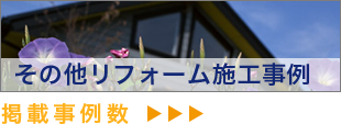 その他リフォーム施工事例 掲載事例数